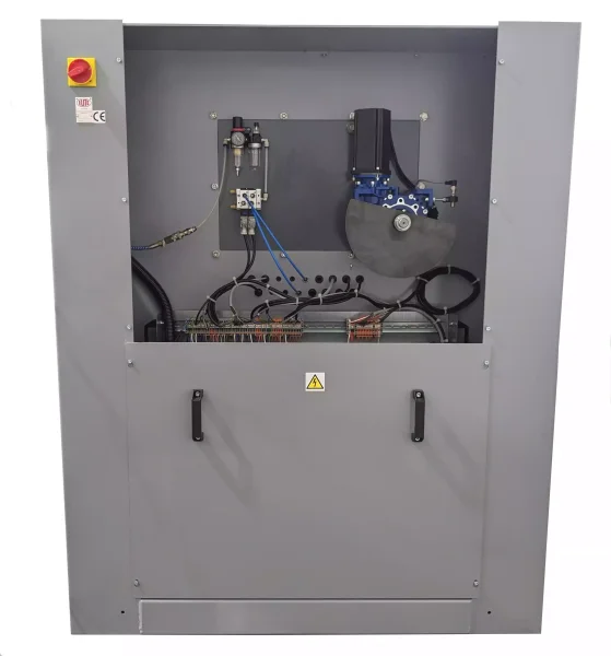 Fácil acceso a la parte mecánica de la máquina