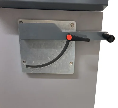 Placa de grados de cuchilla fáciles y rápidos de ajustar en ELITE modelo CU