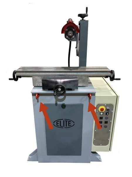 Cancamos para el transporte de la ELITE 92 parte delantera