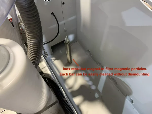 Detalles del equipo de refrigeración y filtración ELITE modelo FILTRAmaq PRO