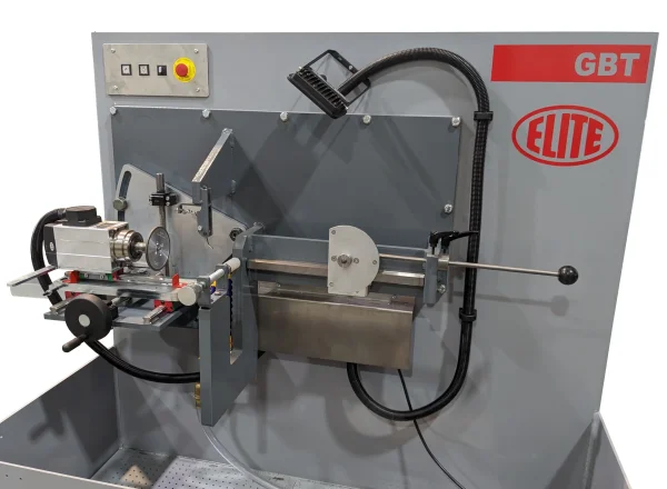 Panel de control simple y fácil de usar de la rectificadora de flancos manual ELITE modelo GBT 750