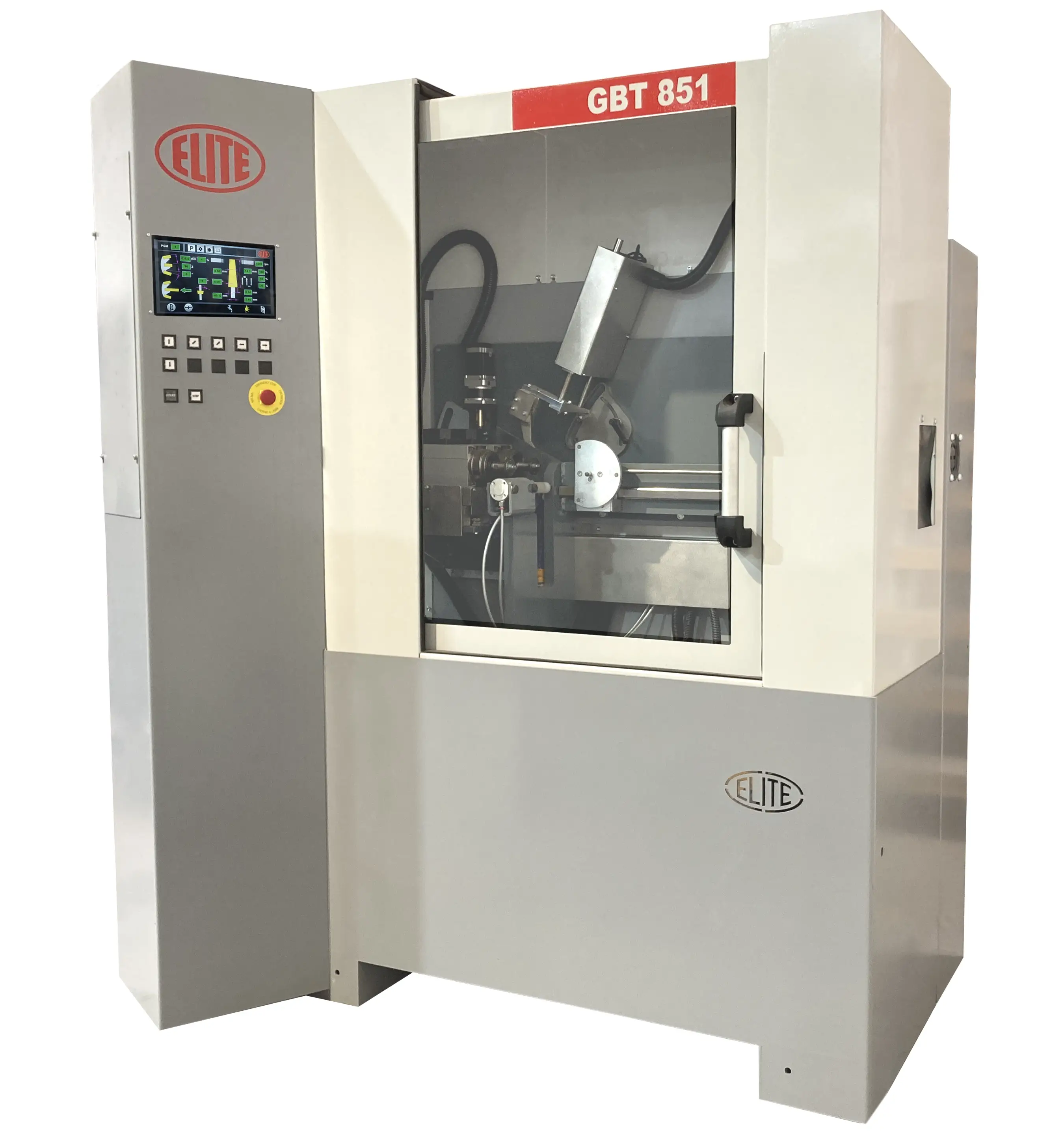 Vollautomatische Schärfmaschine zum Scheifen der Flanken Ihrer Kreissägeblätter ELITE Modell GBT 851