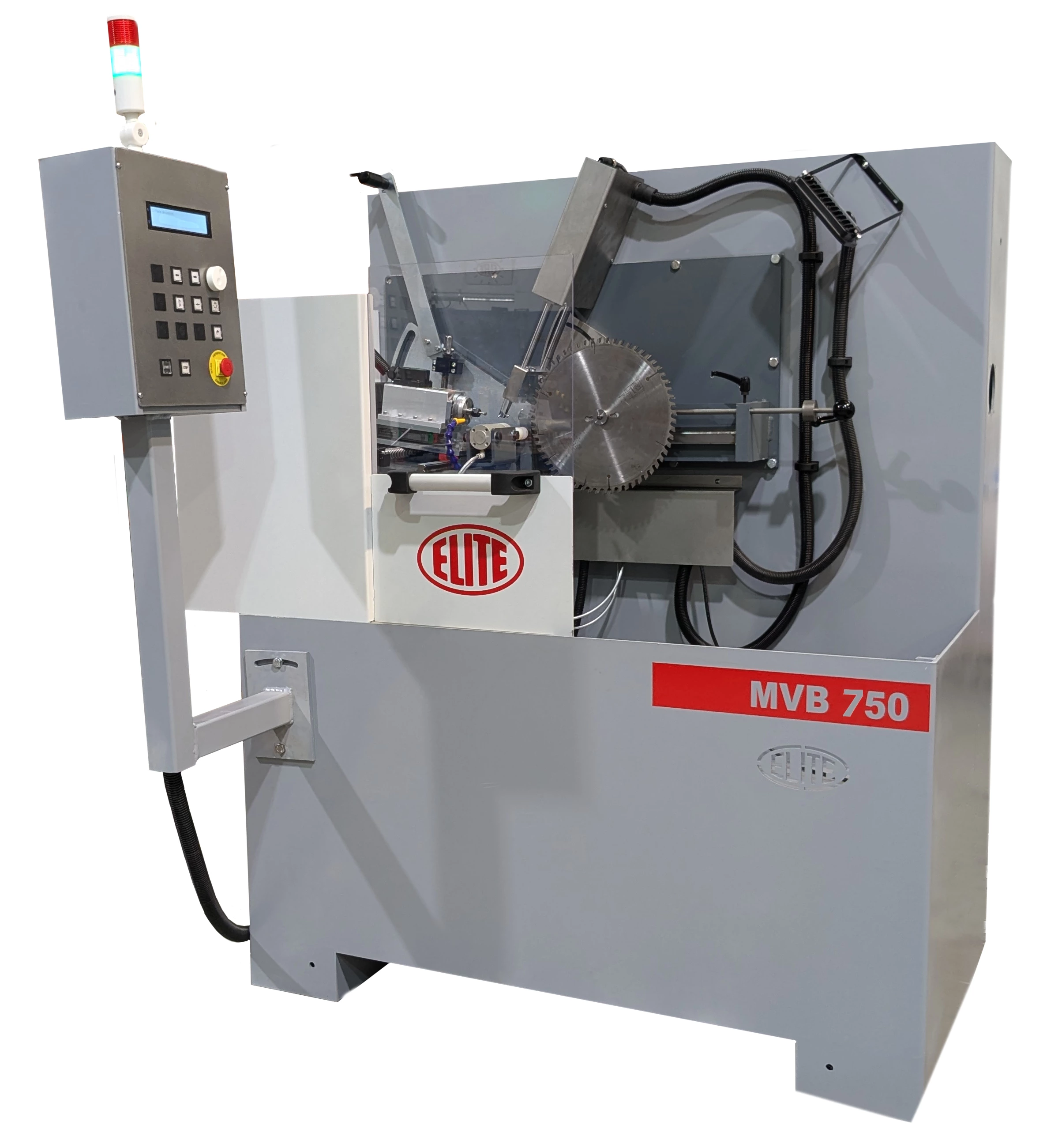 Afiladora del dorso y la cara del diente de sierras circulares con la periferia de la muela ELITE modelo SVG 750