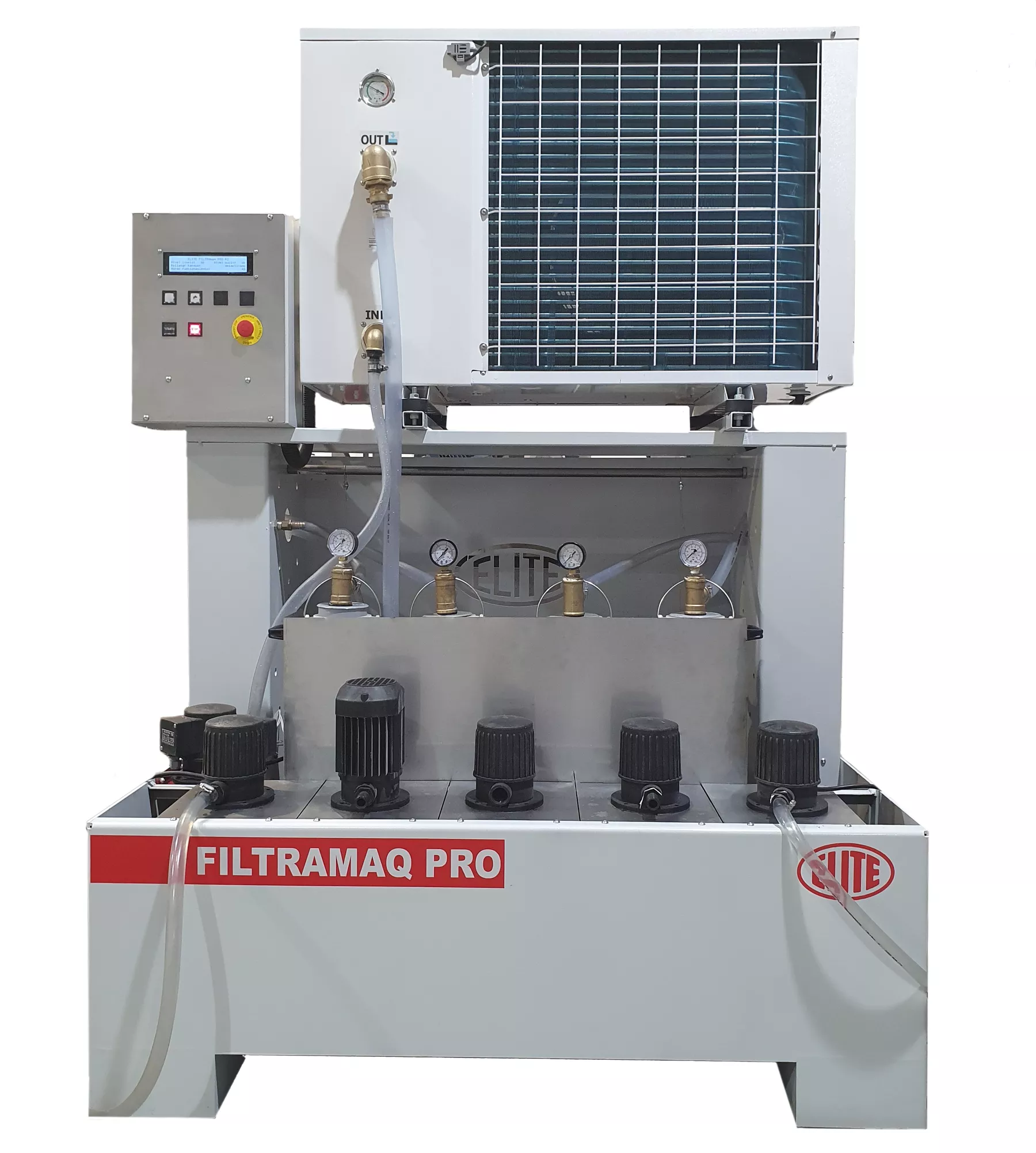 Equipo de refrigeración y filtración para máquinas de afilado para hasta 5 máquinas ELITE modelo FILTRA maq PRO